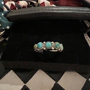 Turquoise Ring Sterling